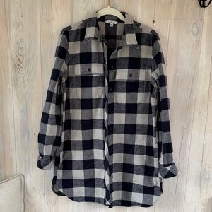 LL Beam Signature Button Down Overshirt Size M